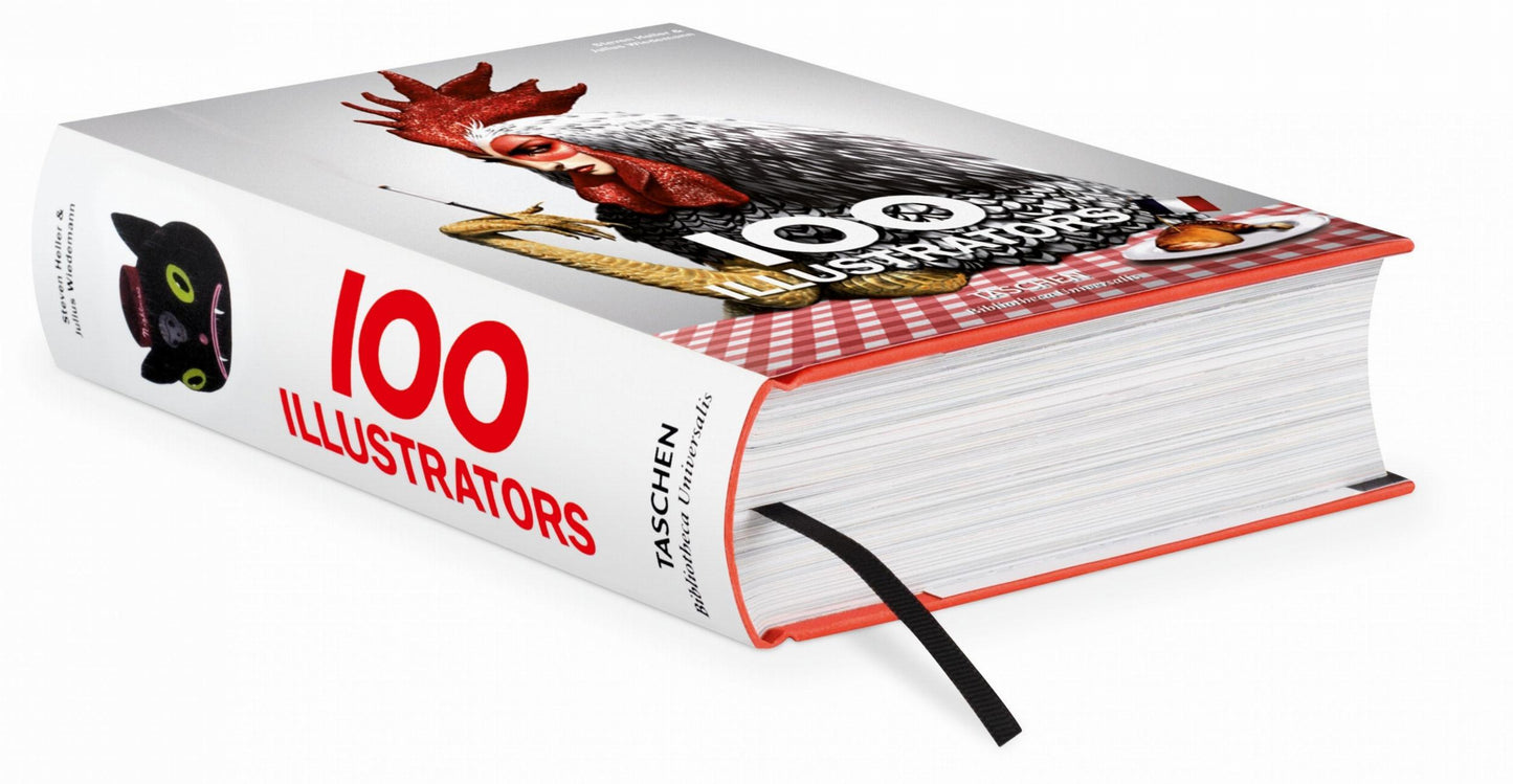 100 Illustrators (German, French, English)