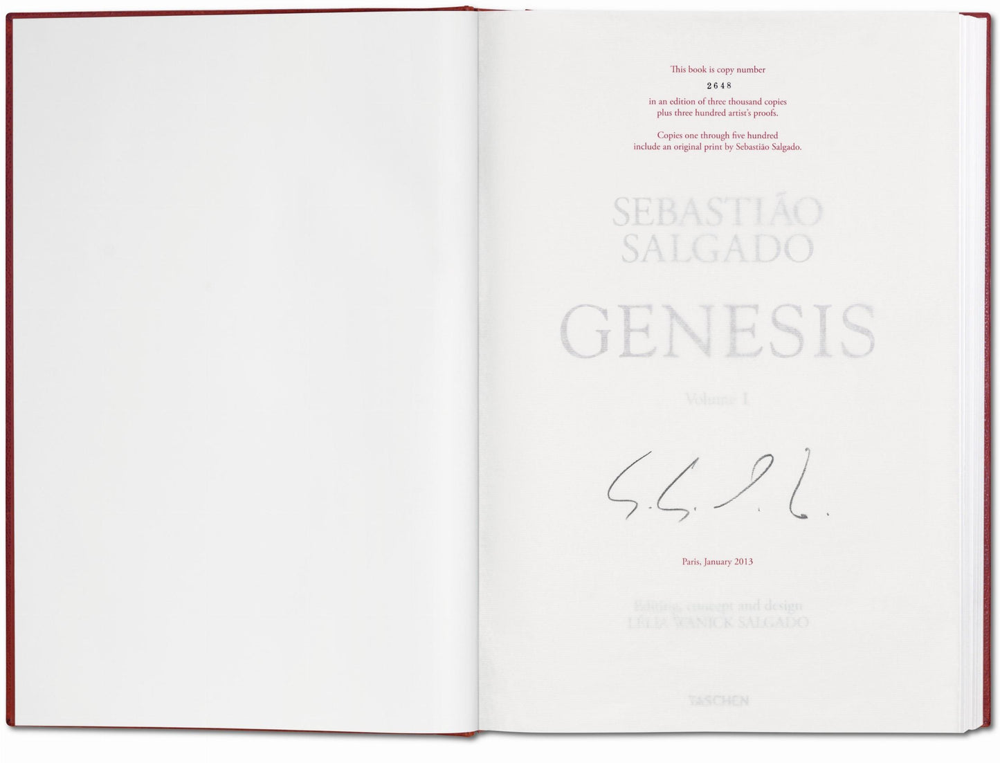 Sebastião Salgado. Genesis. Art Edition No. 201–300 ‘Black-Browed Albatrosses, Falkland Islands’ (English)