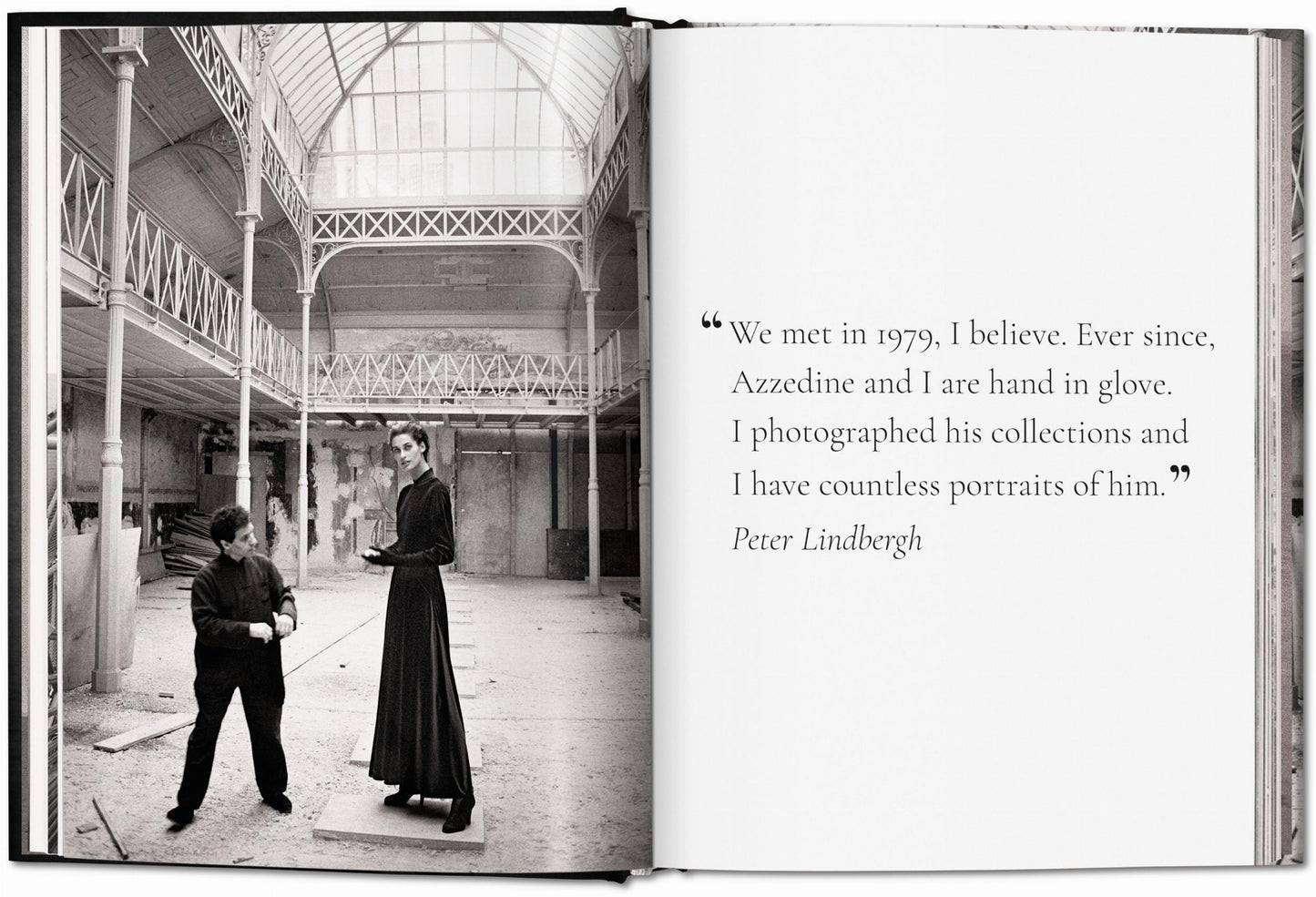 Peter Lindbergh. Azzedine Alaïa (German, French, English)