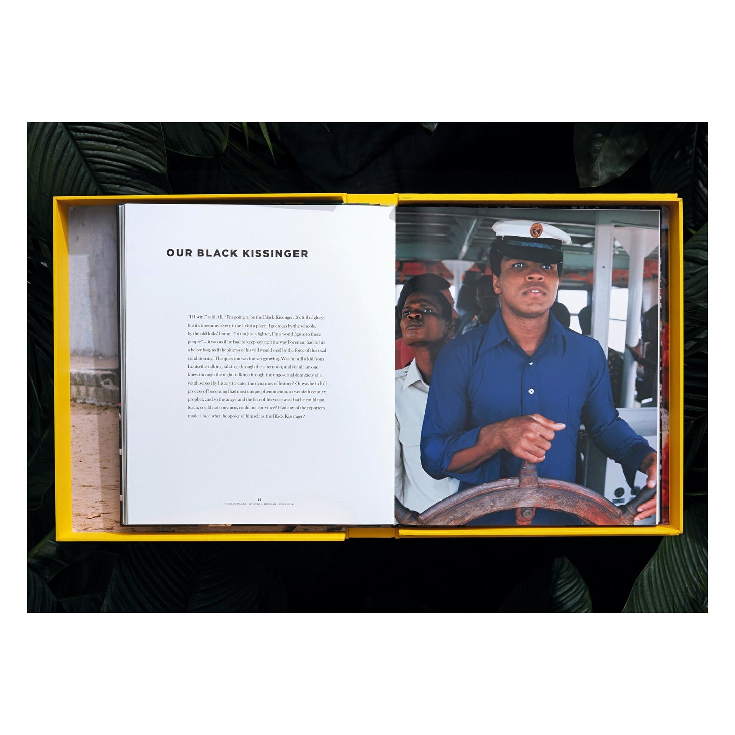 Norman Mailer. N.Leifer. H.Bingham. The Fight, Art Edition No. 1–125, Neil Leifer ‘Ali vs. Foreman – Ali Glaring at Foreman’ (English) (SA)