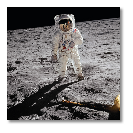 Buzz Aldrin. Apollo 11. ‘A Man on the Moon’ (SA)