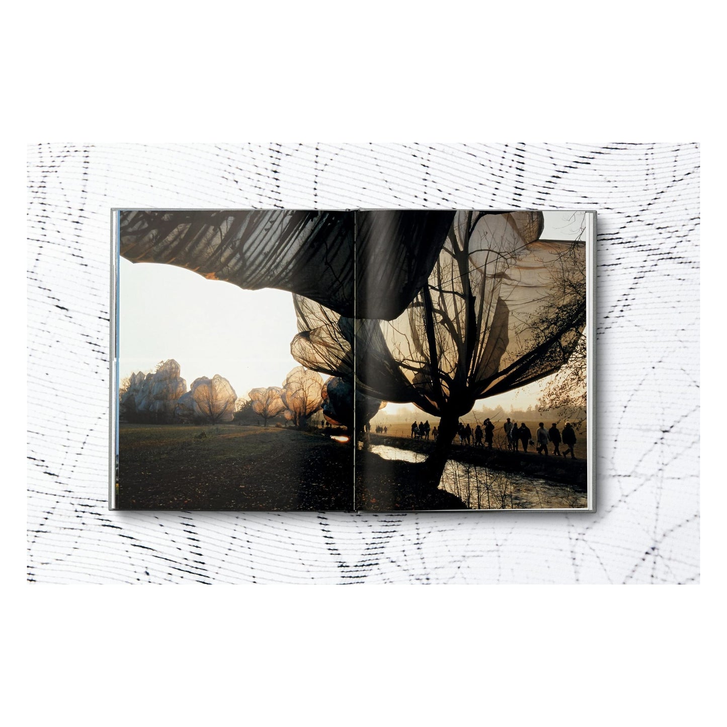 Christo and Jeanne-Claude. Wrapped Trees. Basel 1997–1998 (German, French, English) (AP)