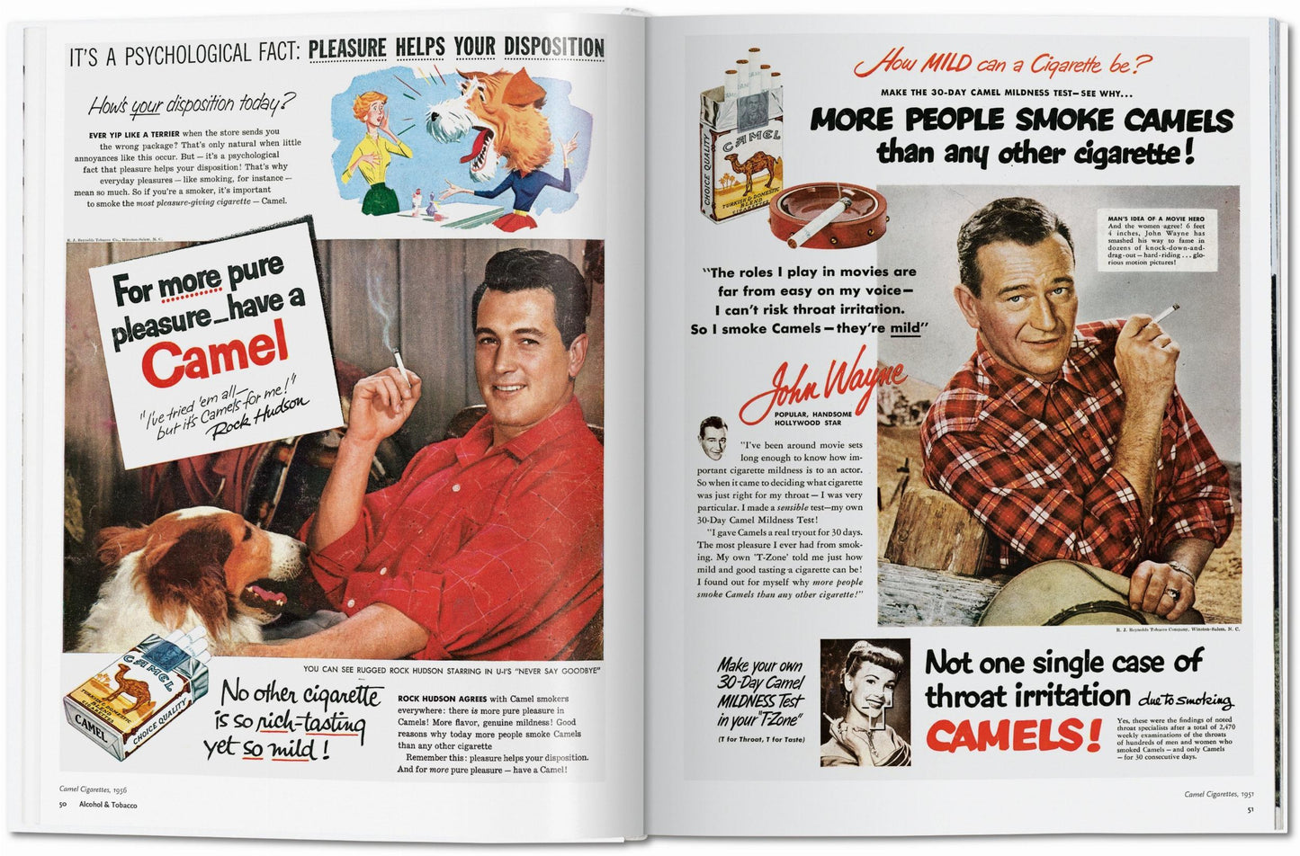 All-American Ads of the 50s (German, Spanish, French, English)