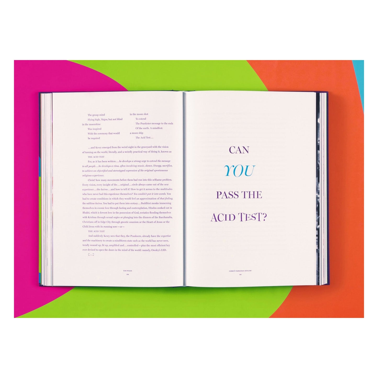 Tom Wolfe. The Electric Kool-Aid Acid Test, Art Edition No. 1–100, Lawrence Schiller ‘Me and My Shadow’ (English)