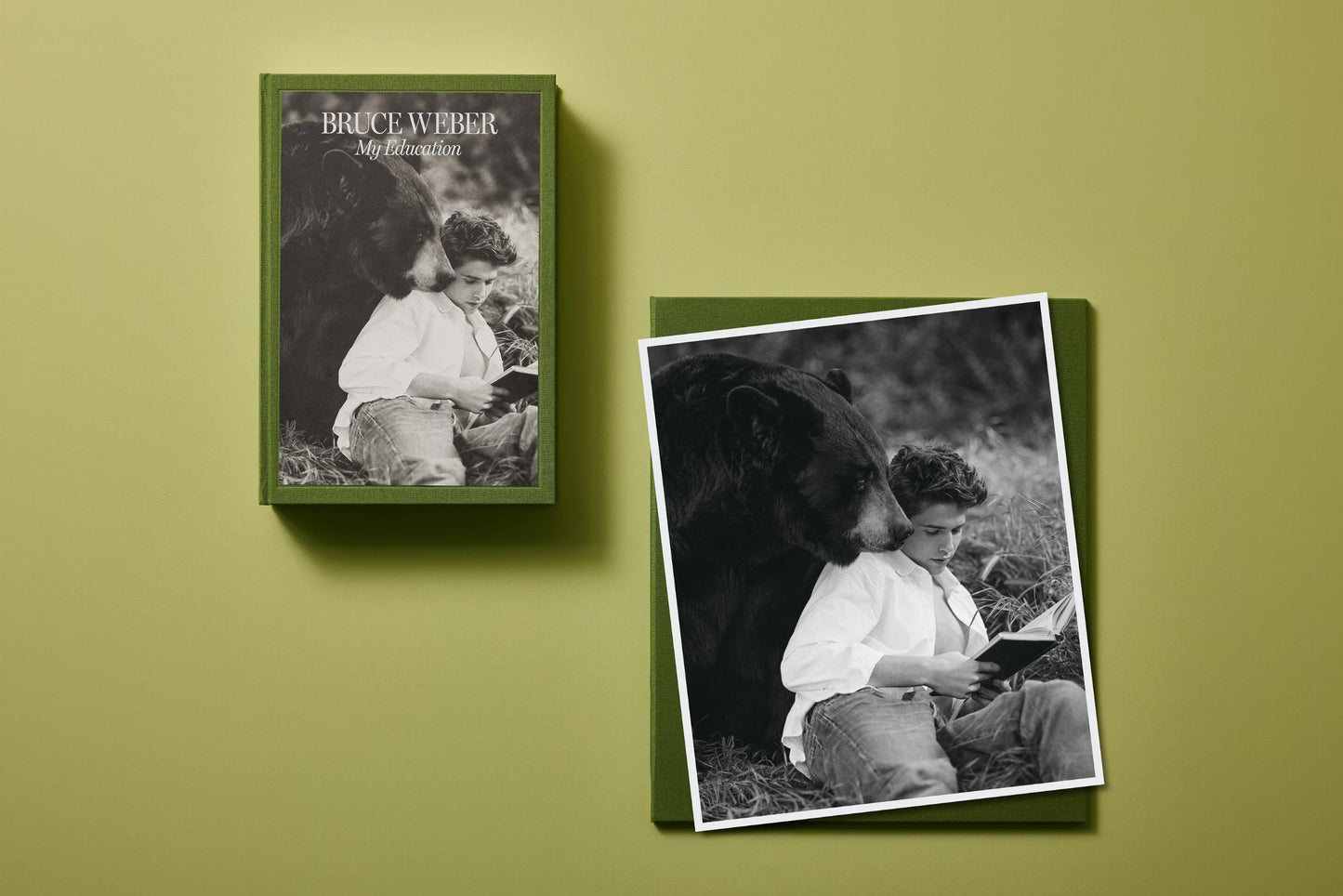 Bruce Weber. My Education. Art Edition No. 101–200, ‘Michael St. Pierre with Bonkers, Thousand Oaks, California’, 2004 (German, French, English)