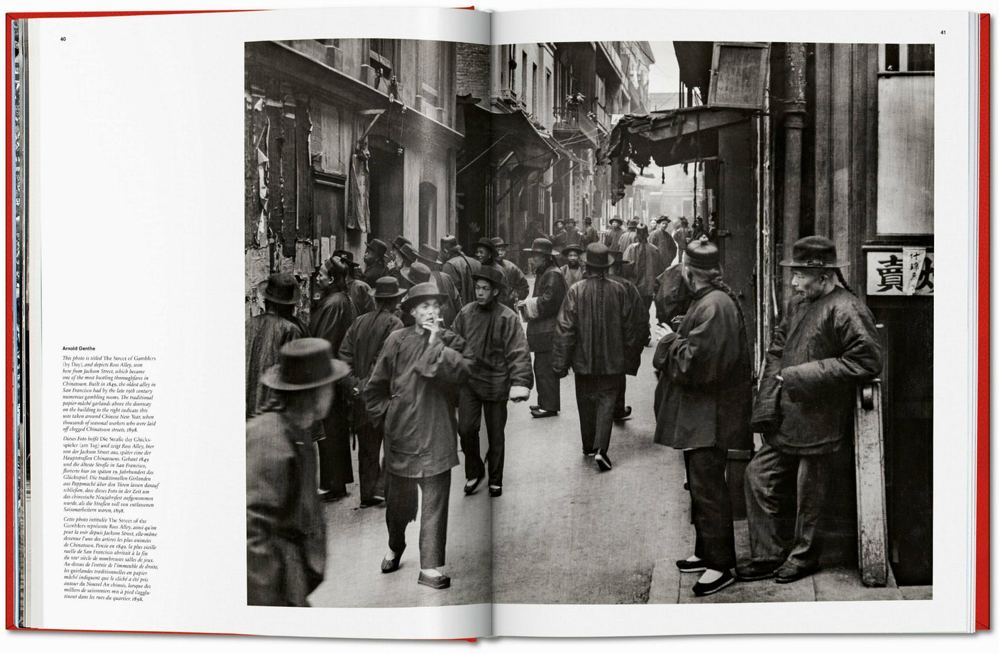 San Francisco. Portrait of a City, Art Edition No. 1–75 'Union Square, Post Street, 1947' (German, French, English) (SA)