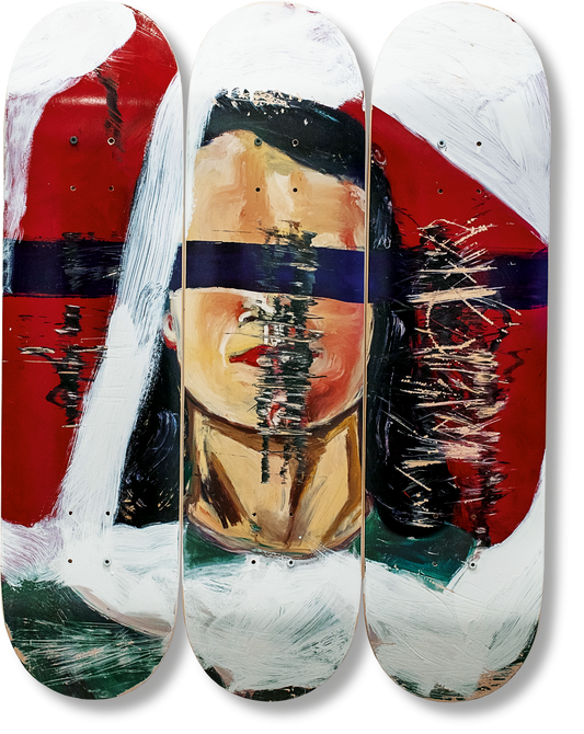 Julian Schnabel. Art Edition No. 1–75 ‘Blind Girl/Cadmium Red’, 2023 (German, French, English)