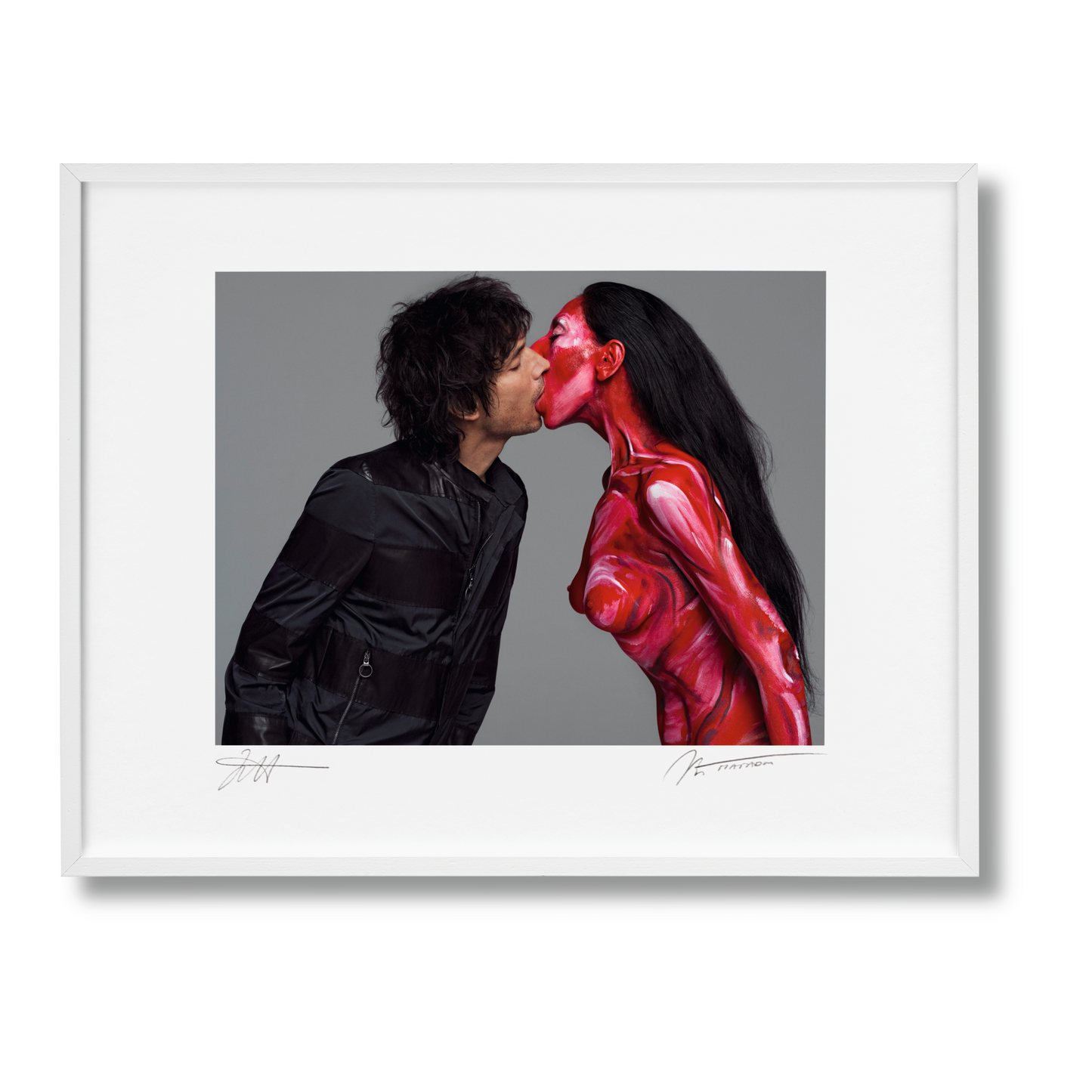 Inez van Lamsweerde/Vinoodh Matadin. Art Edition No. 101–200 ‘Kissing Vinoodh’ (German, French, English)