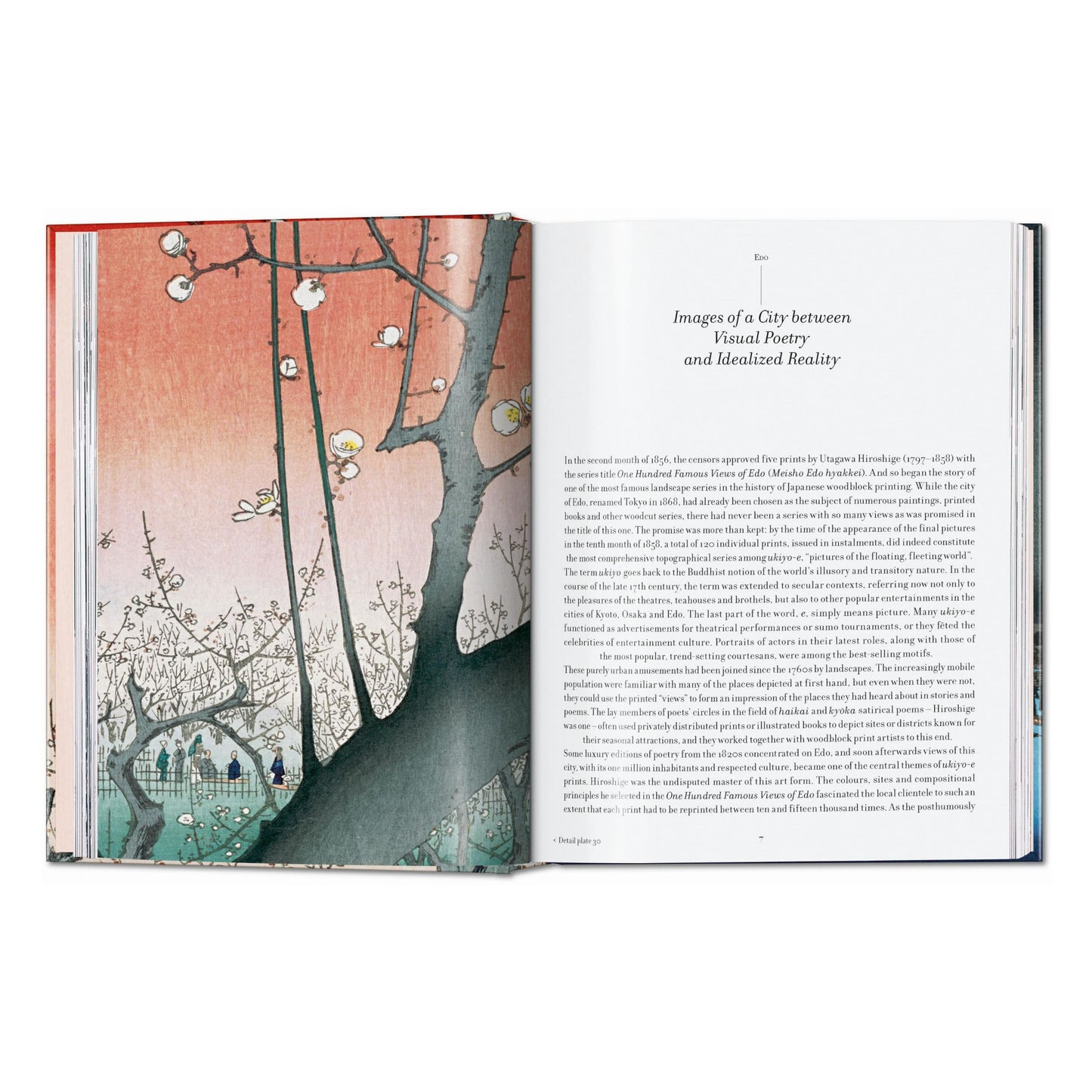 Hiroshige. One Hundred Famous Views of Edo. 45th Ed. (Spanish, English, Italian)