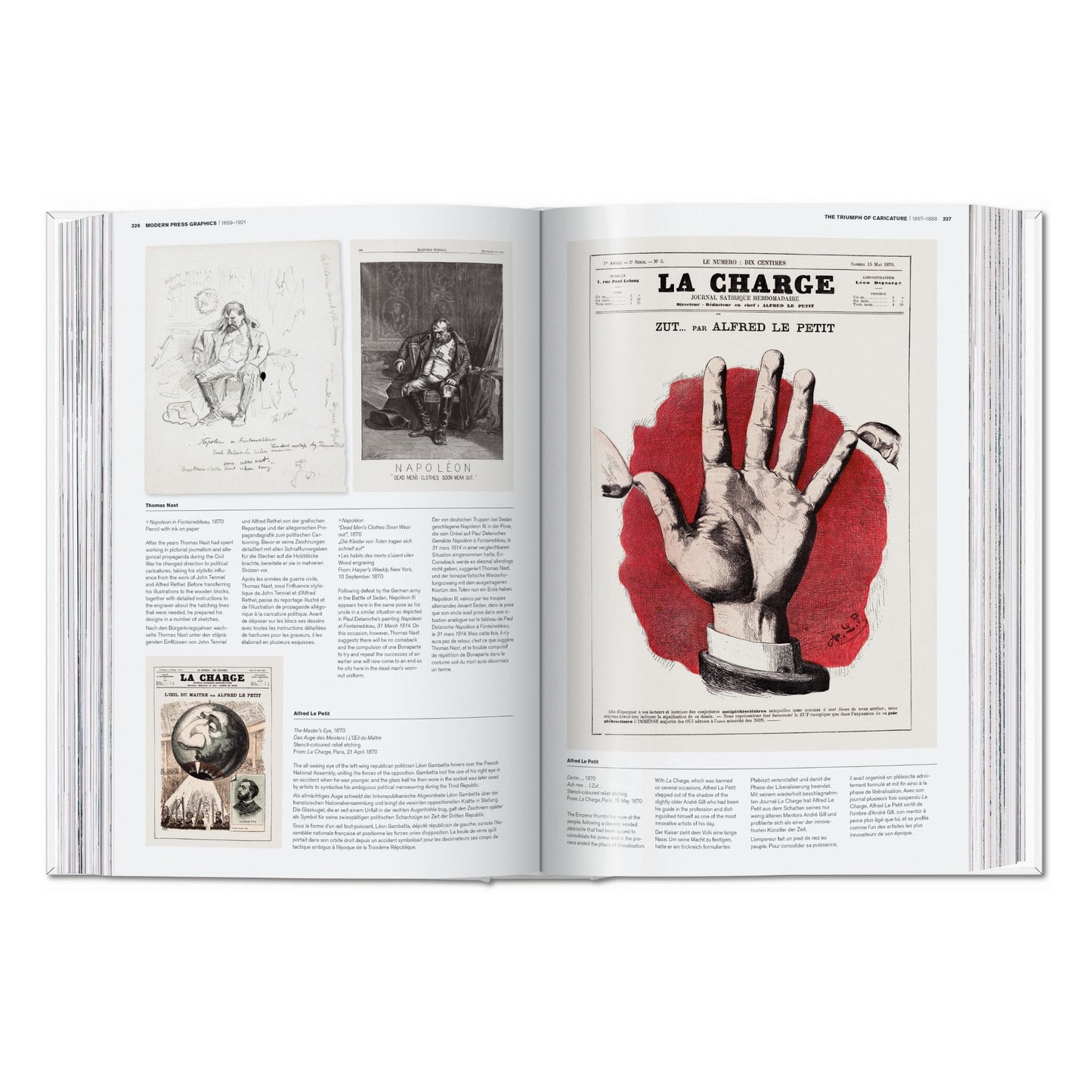 History of Press Graphics. 1819–1921 (German, French, English)