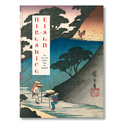 Hiroshige & Eisen. The Sixty-Nine Stations along the Kisokaido. 45th Ed. (Spanish, English, Italian)