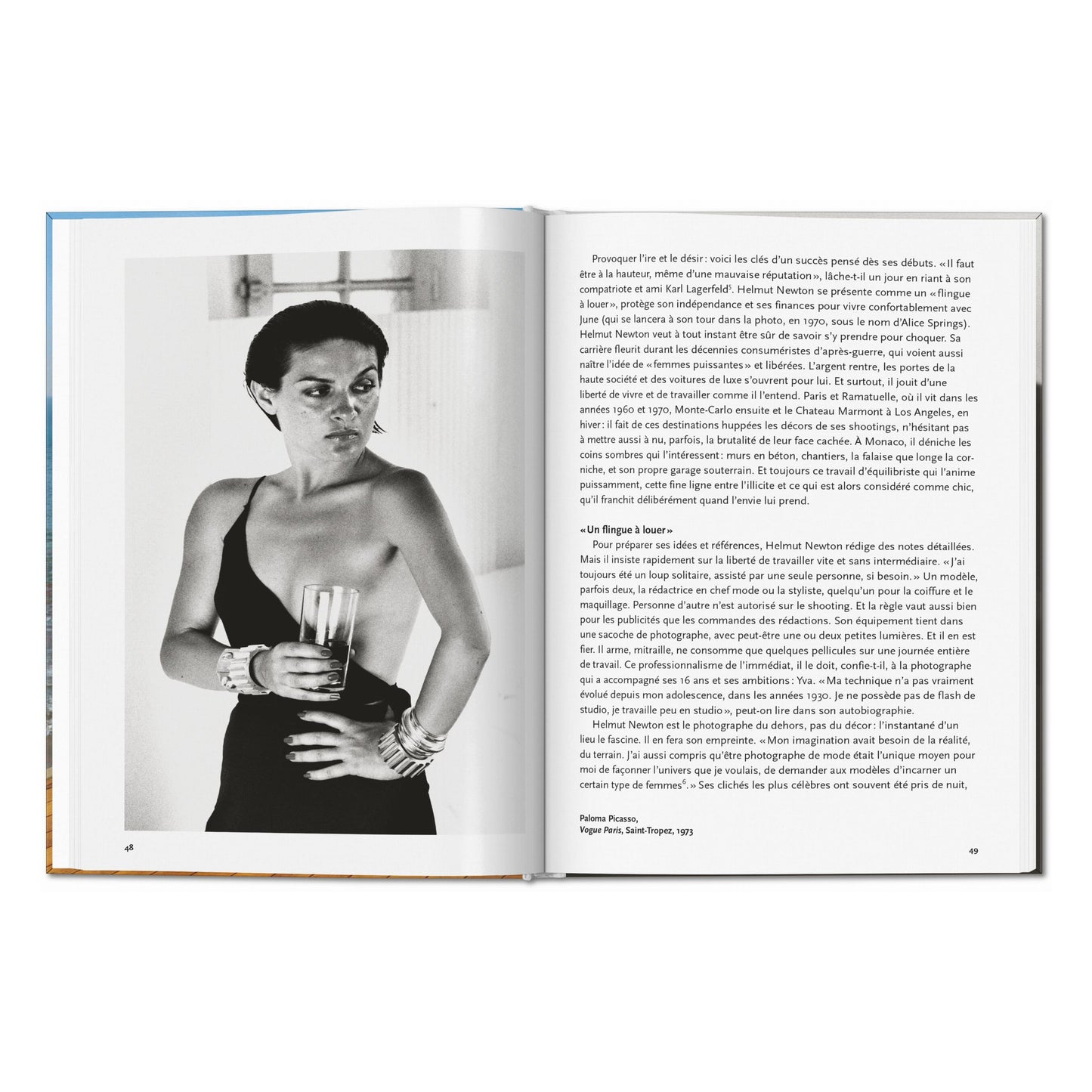 Helmut Newton (German, French, English)