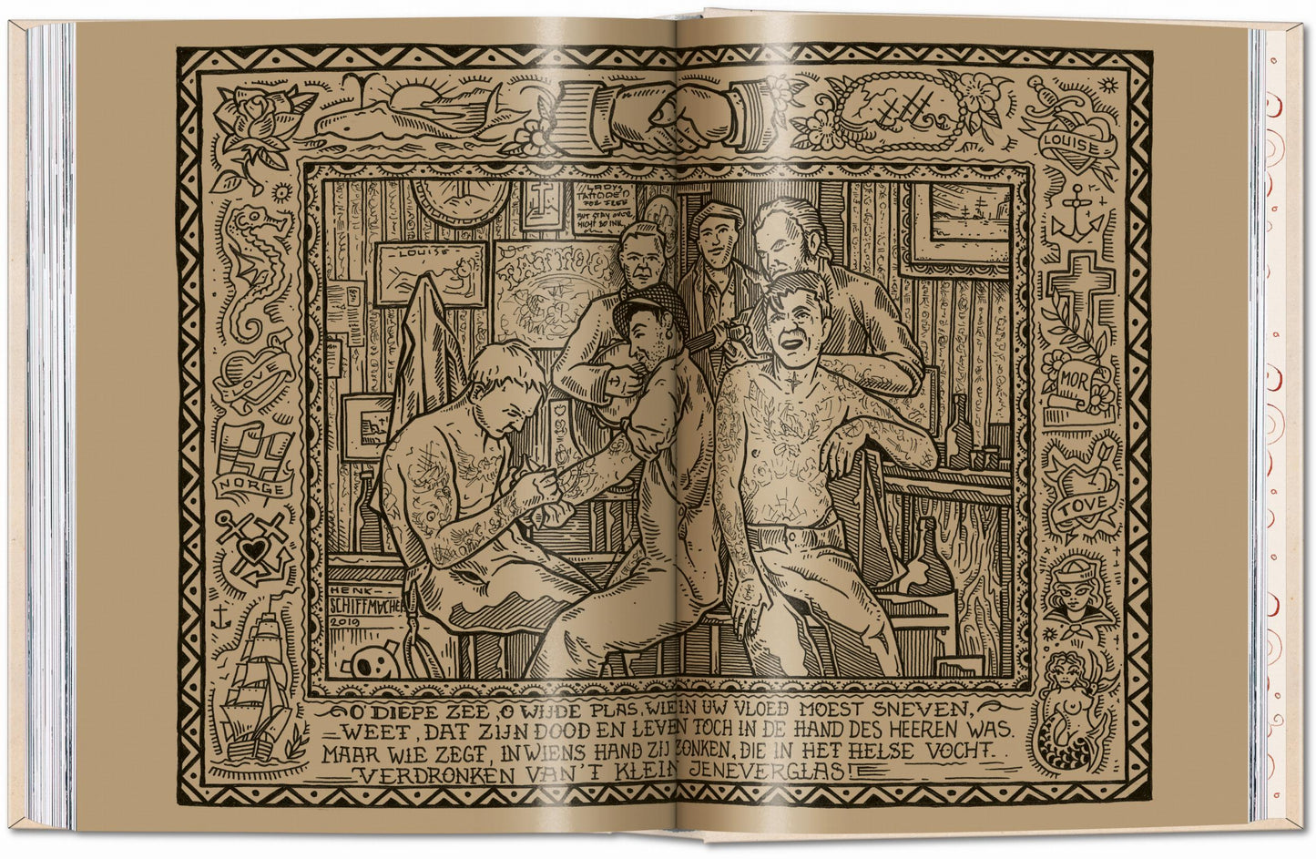 TATTOO. 1730s-1970s. Henk Schiffmacher’s Private Collection. 45th Ed. (German, French, English)