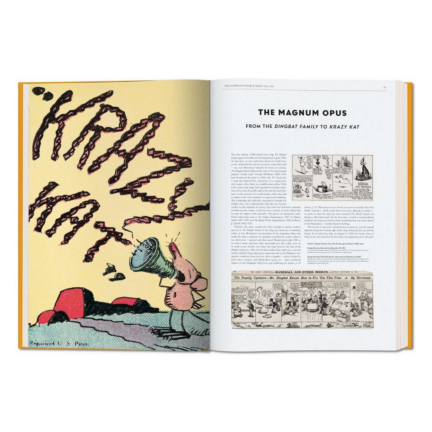 George Herriman “Krazy Kat”. Toutes les planches dominicales en couleurs 1935–1944 (French)