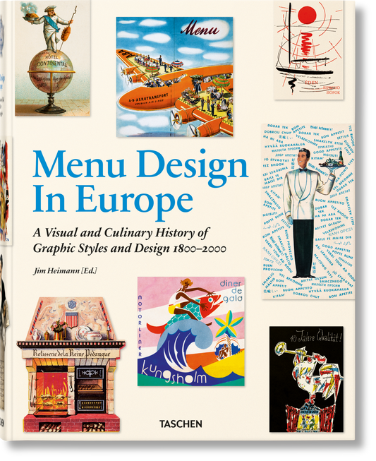 Menu Design in Europe (German, French, English)