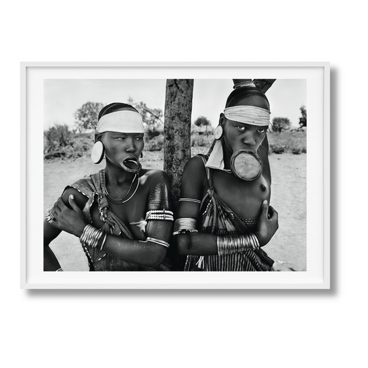 Sebastião Salgado. Genesis. Art Edition No. 1–100 ‘Two Mursi Women, Omo Valley, Ethiopia’ (English)