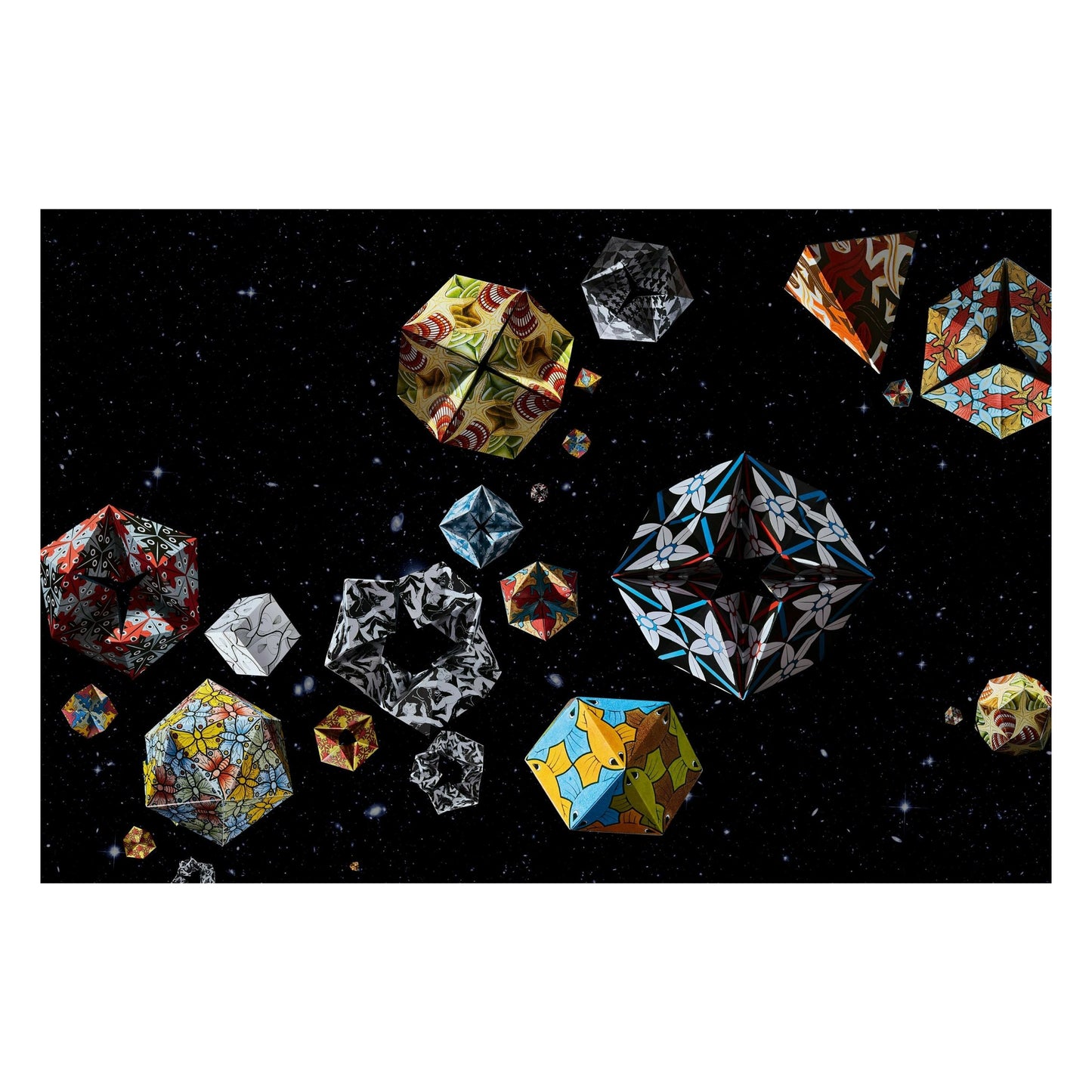 M.C. Escher. Kaleidocycles (English)
