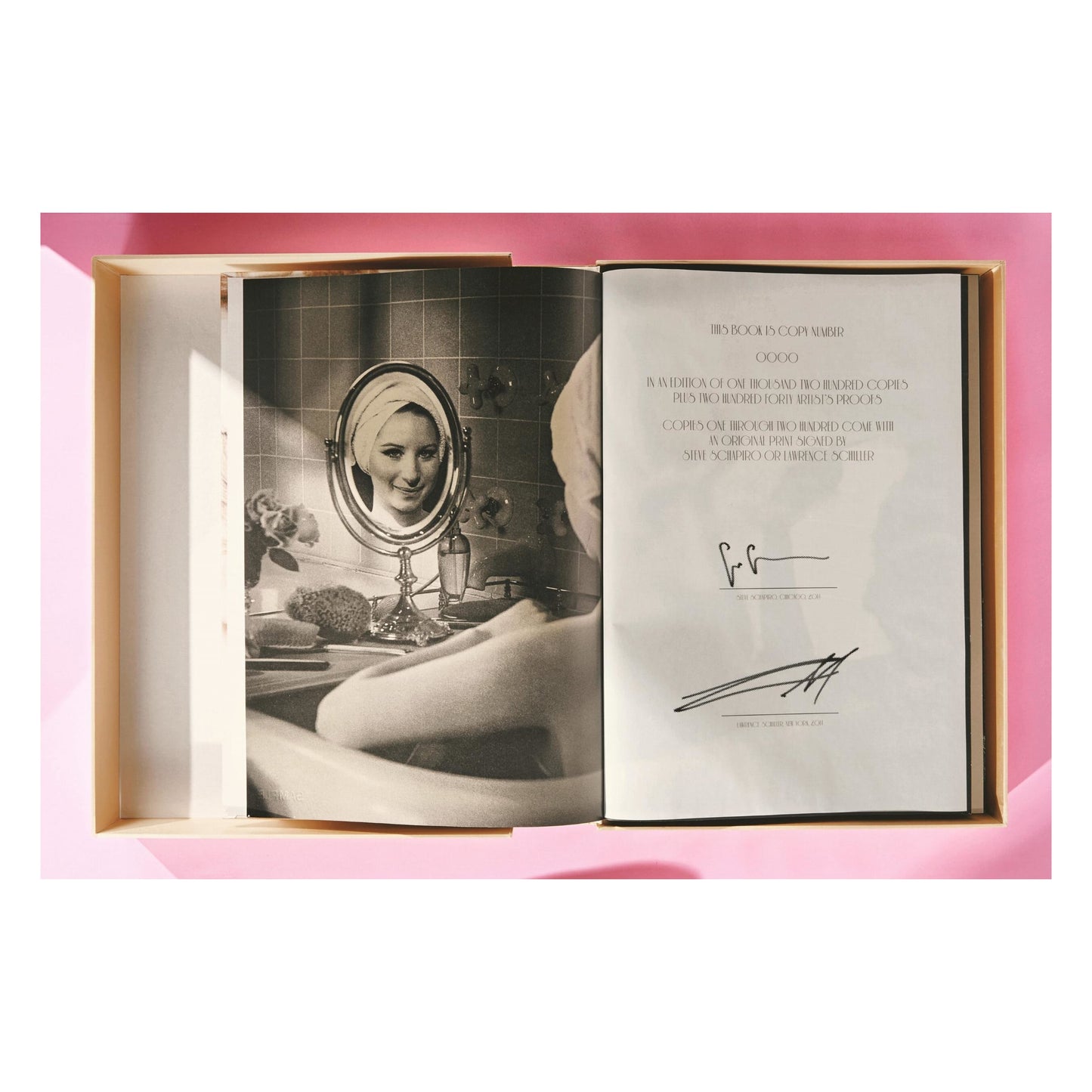 Barbra Streisand. Art Edition No. 101–200, Lawrence Schiller ‘Streisand En Route To London’ (German, French, English)