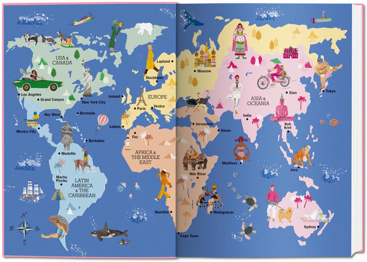 The New York Times Explorer. 100 Dream Trips Around the World From the Algarve to Xian (English)