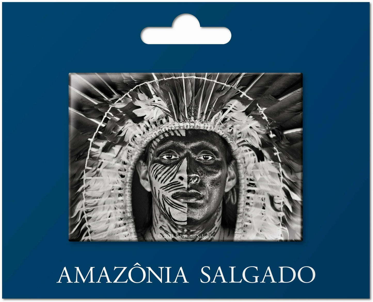 Sebastião Salgado. Amazônia. Magnet ‘Yawanawa Man’