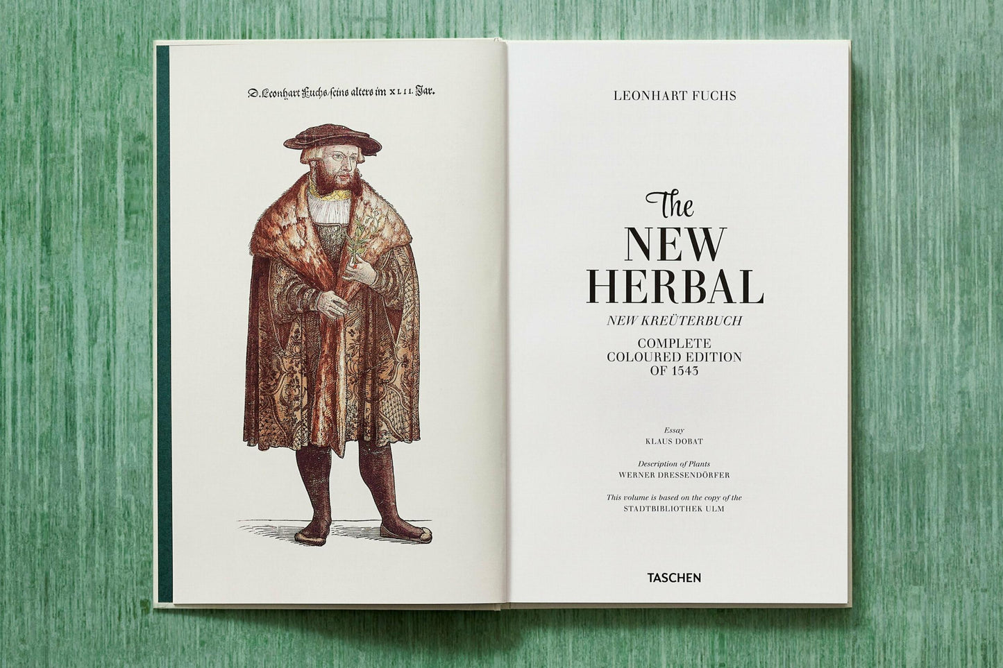 Leonhart Fuchs. Das New Kreüterbuch (German)
