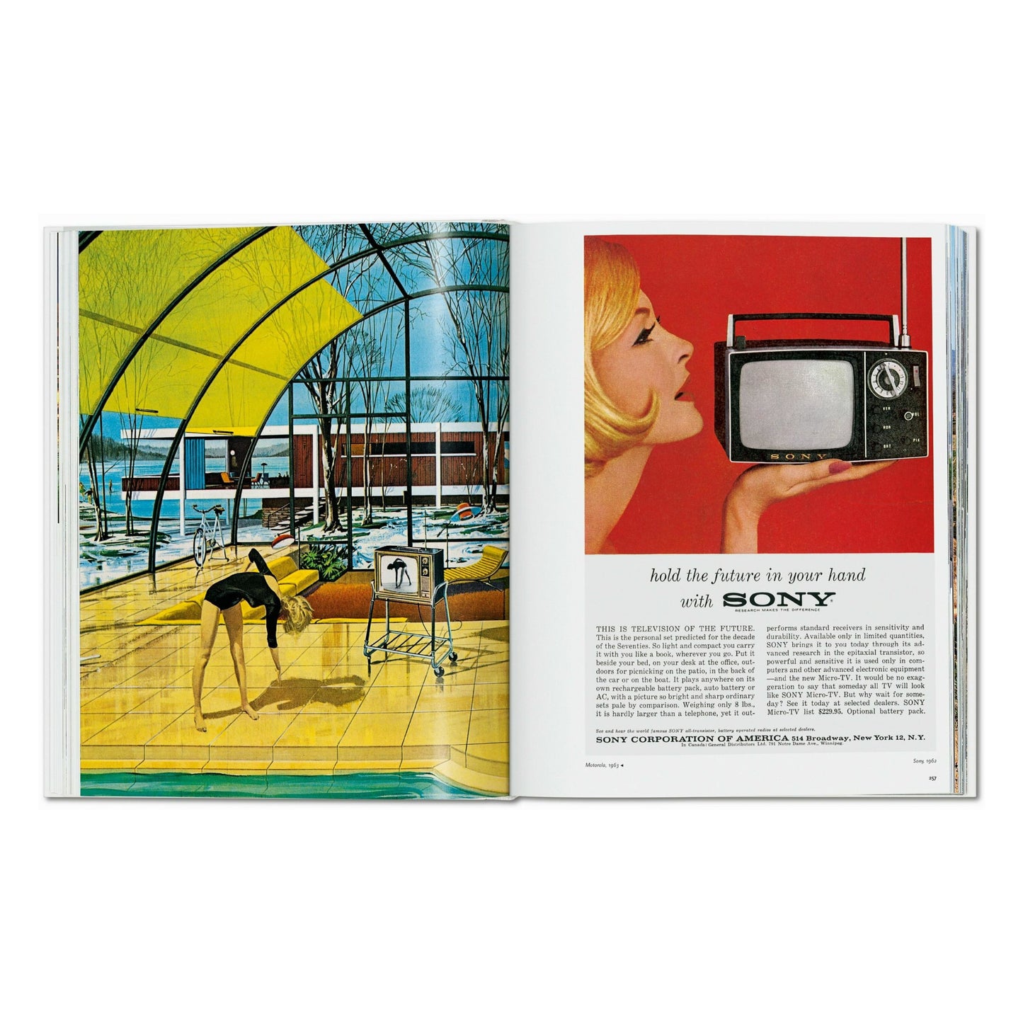 All-American Ads of the 60s (German, French, English)