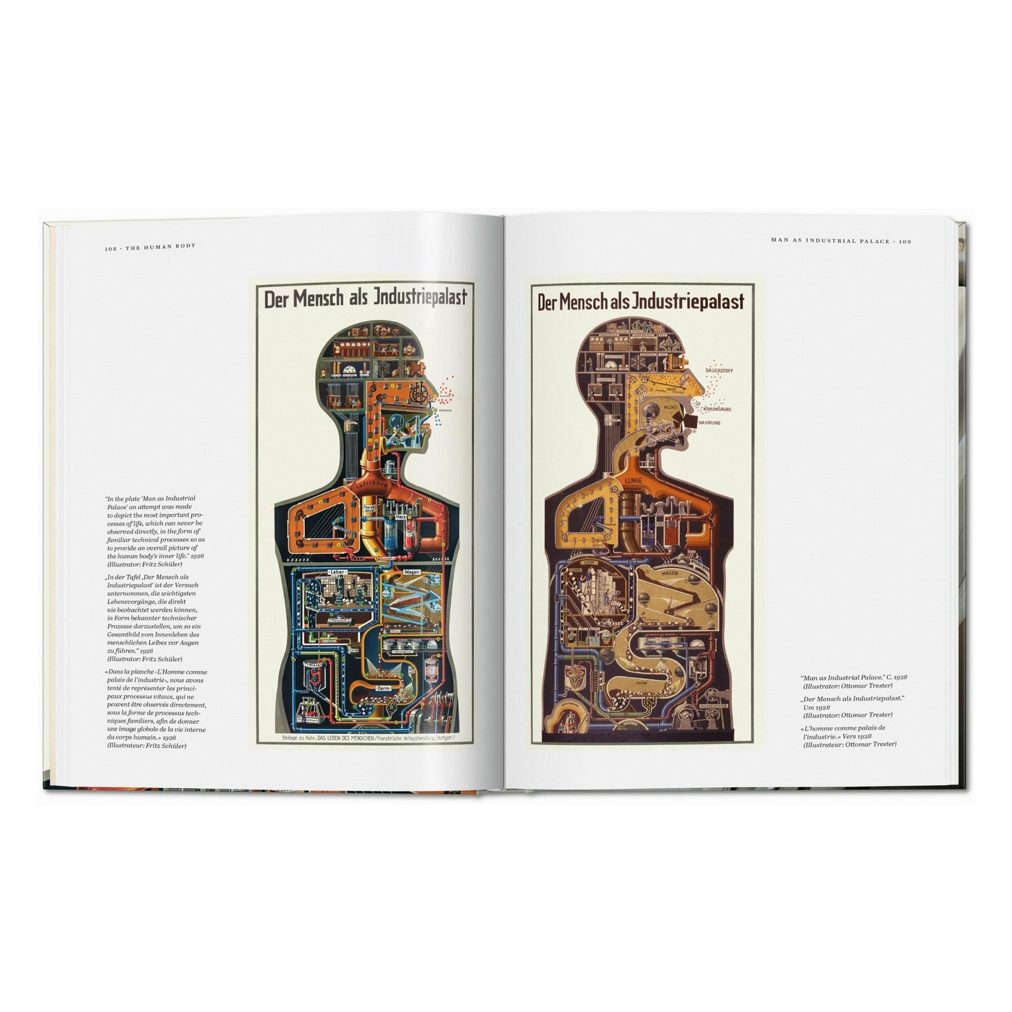 Fritz Kahn. Infographics Pioneer (German, French, English)