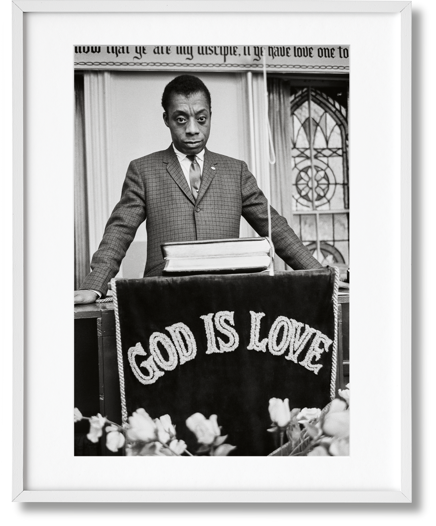 James Baldwin. The Fire Next Time, Art Edition No. 51–100, Steve Schapiro ‘James Baldwin’ (English) (AP)