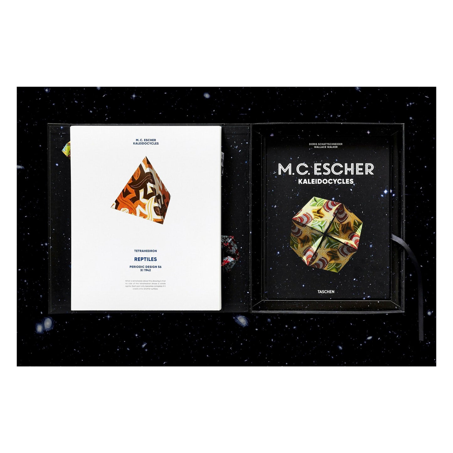M.C. Escher. Kaleidocycles (English)
