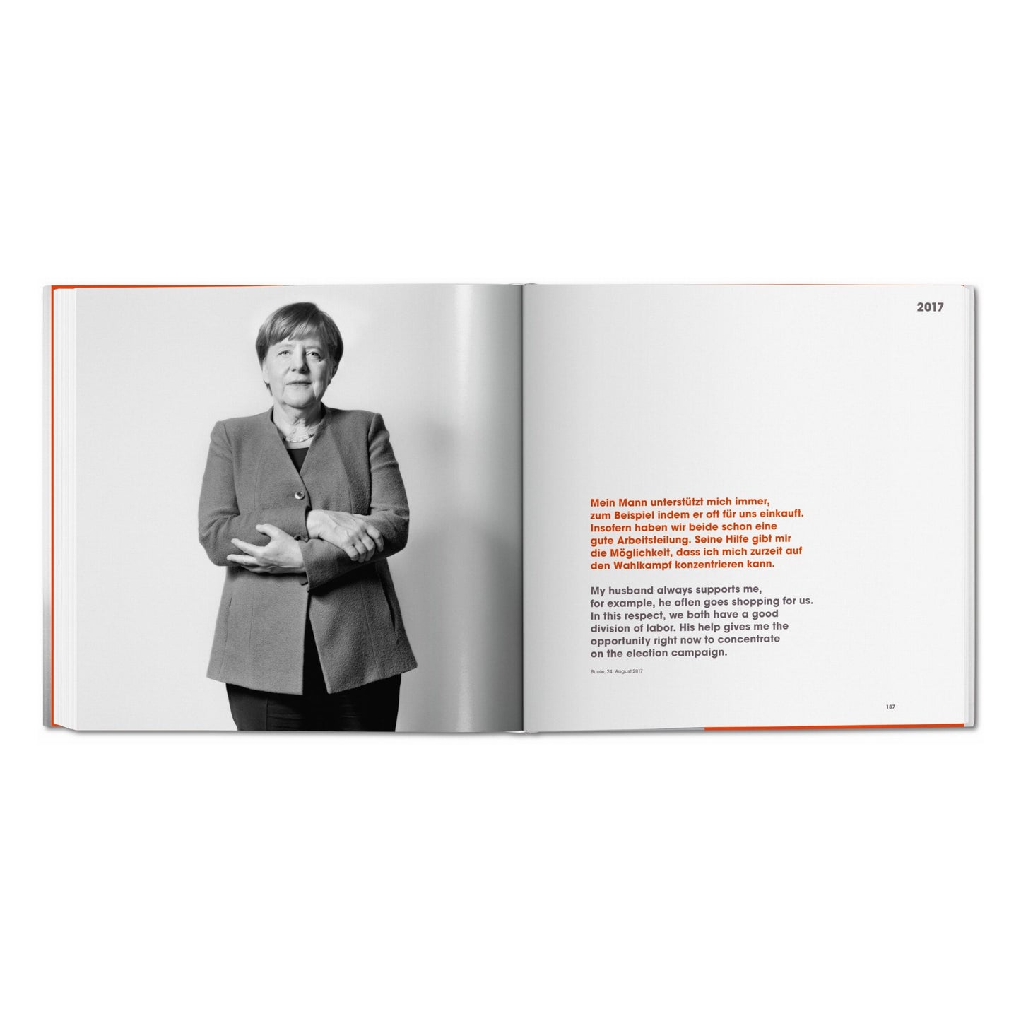 Herlinde Koelbl. Angela Merkel. Portraits 1991–2021 (German, English)