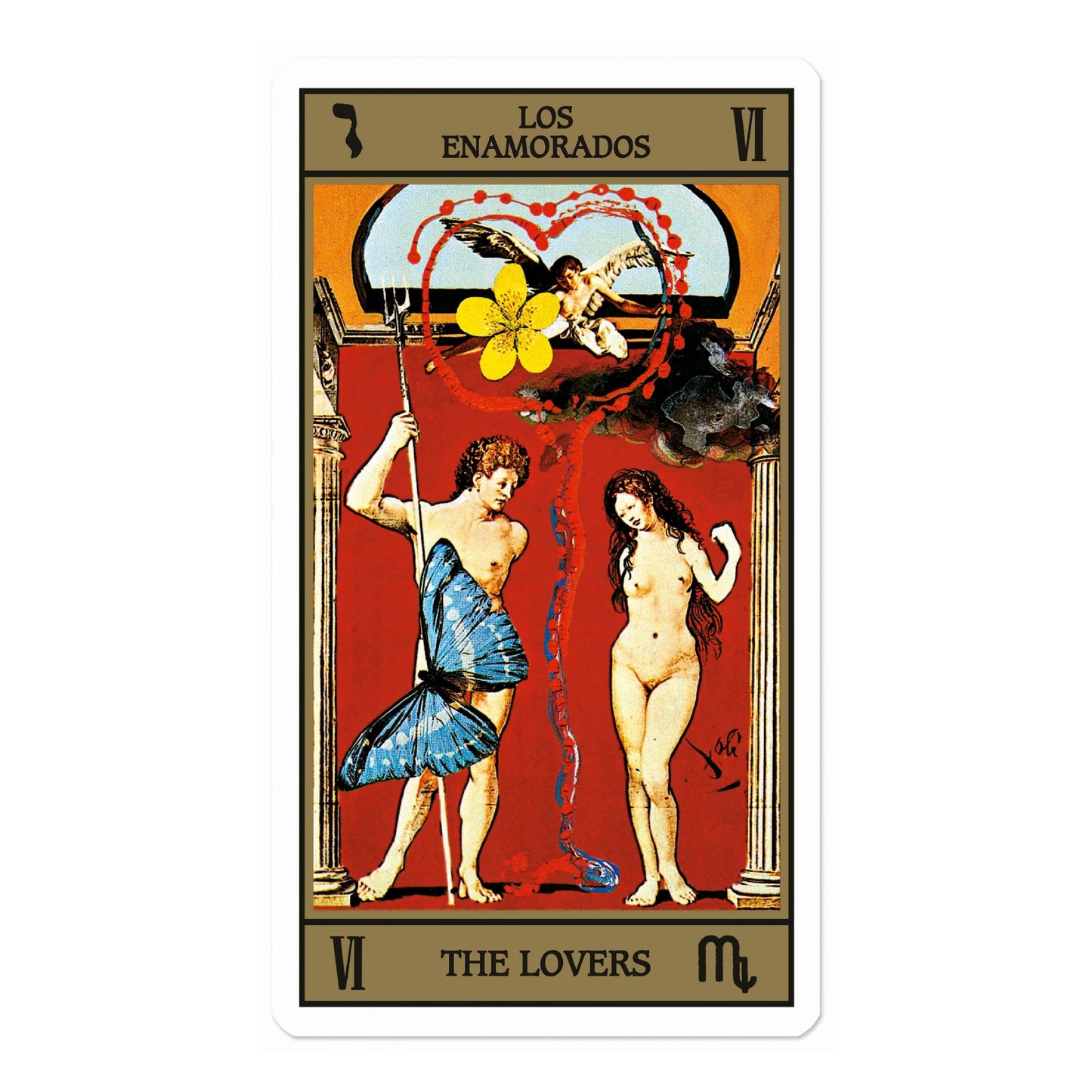 Dalí. Tarot (Spanish, Italian, Portuguese)