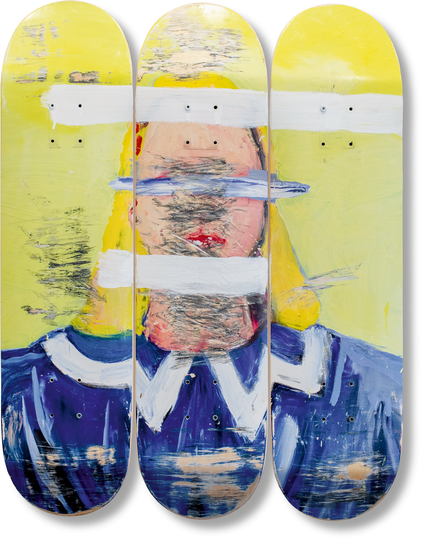 Julian Schnabel. Art Edition No. 1–75 ‘Blind Girl/Lemon Yellow’, 2023 (German, French, English) (AP)