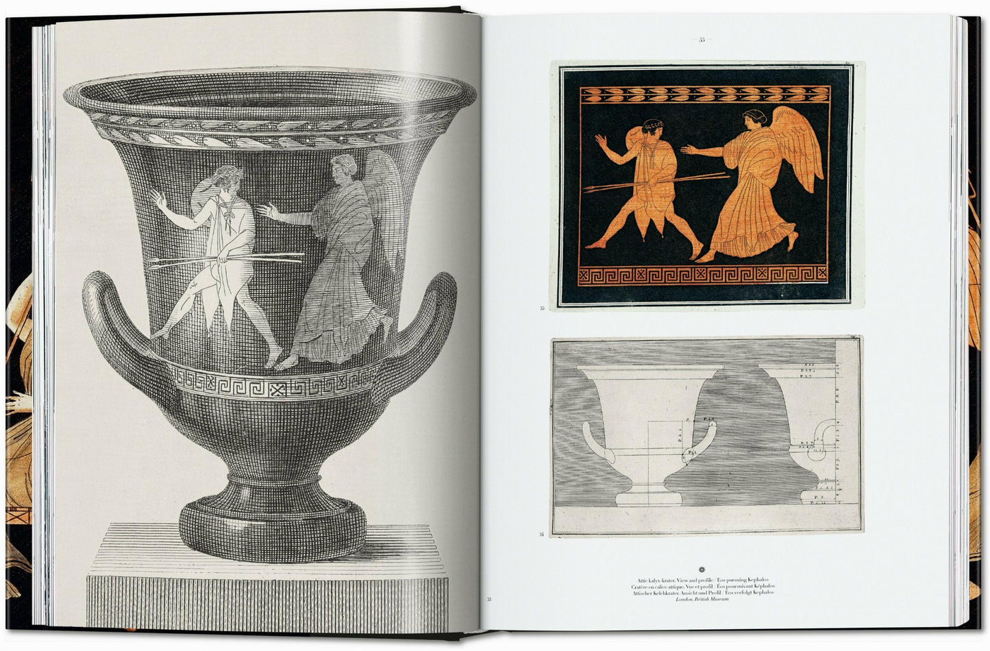 D'Hancarville. The Complete Collection of Antiquities from the Cabinet of Sir William Hamilton (German, French, English)