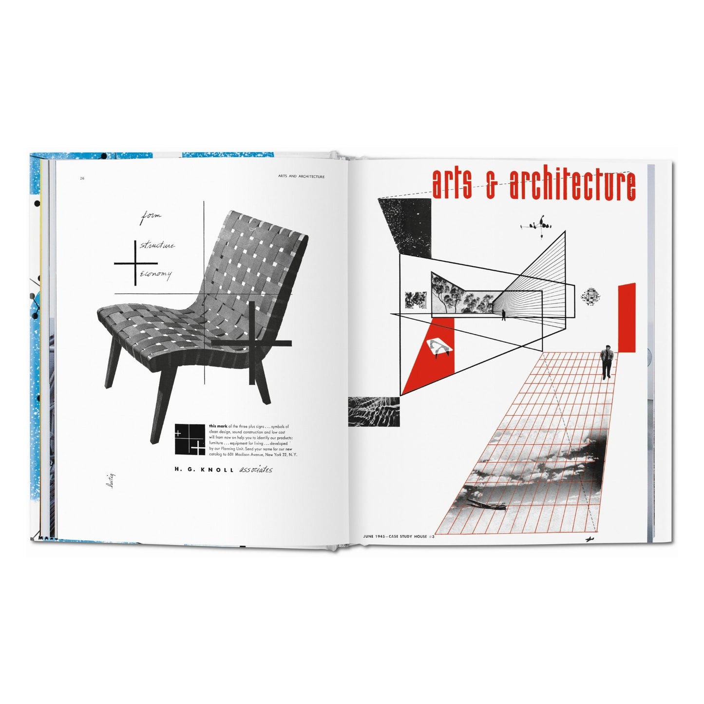 Arts & Architecture 1945–1949 (German, Spanish, French, English)