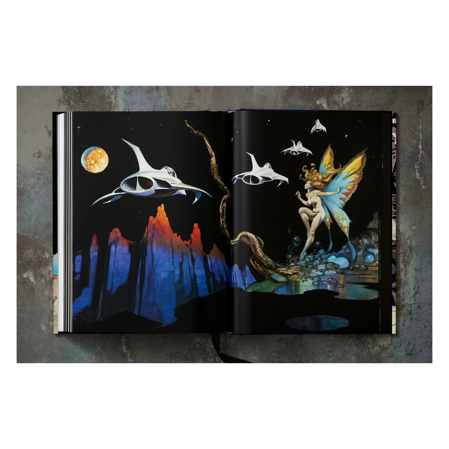 The Fantastic Worlds of Frank Frazetta (German, French, English) (FFE)