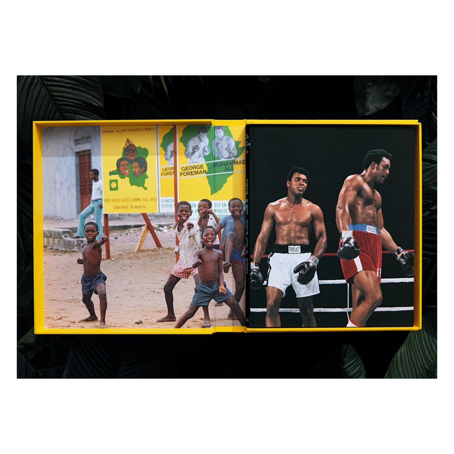 Norman Mailer. N.Leifer. H.Bingham. The Fight, Art Edition No. 1–125, Neil Leifer ‘Ali vs. Foreman – Ali Glaring at Foreman’ (English) (AP)