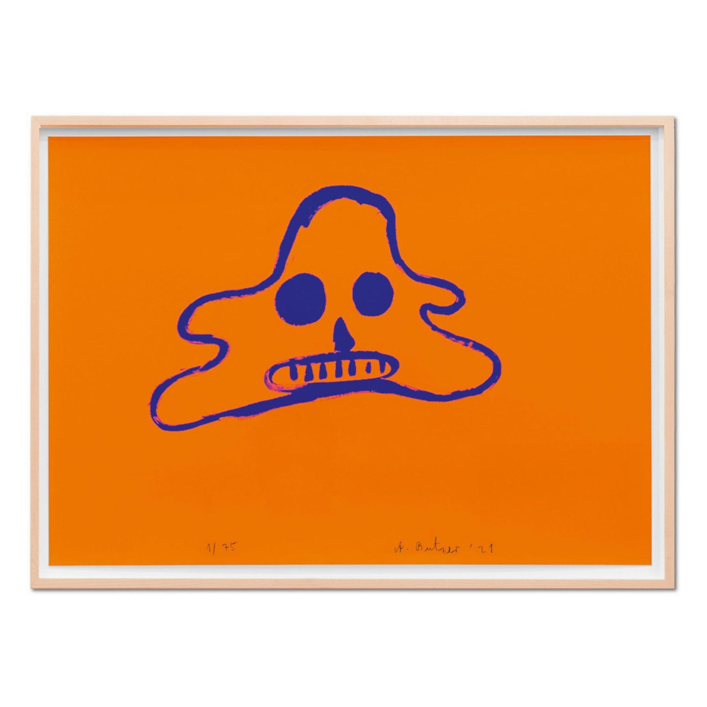 André Butzer. Set of 3 Screenprints ‘Untitled 4–6’, 2021 (AP)