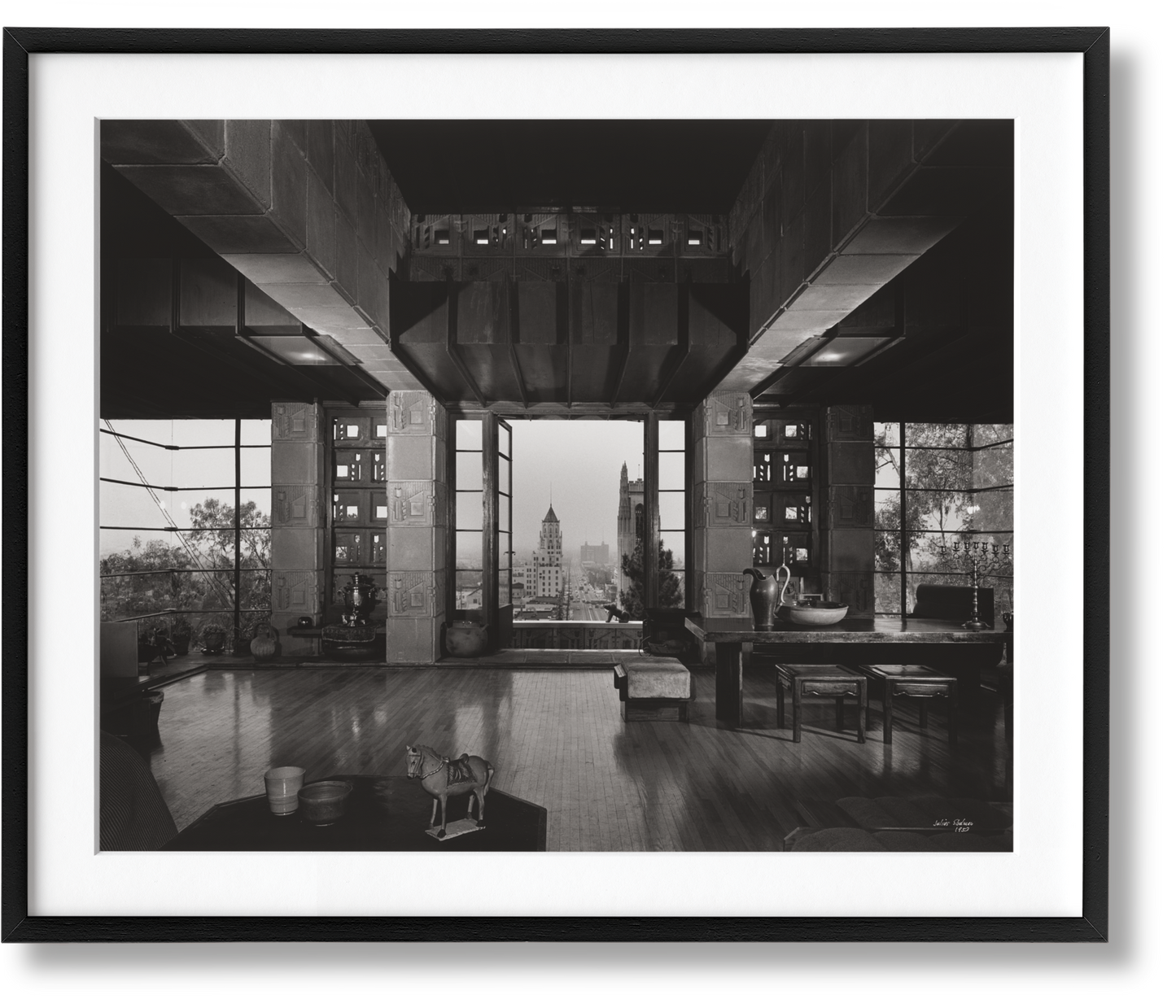 Julius Shulman. 'Wright, Freeman House'