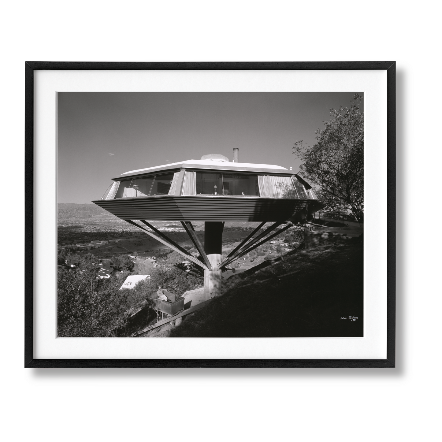 Julius Shulman. 'Lautner, Malin Residence (Chemosphere)'