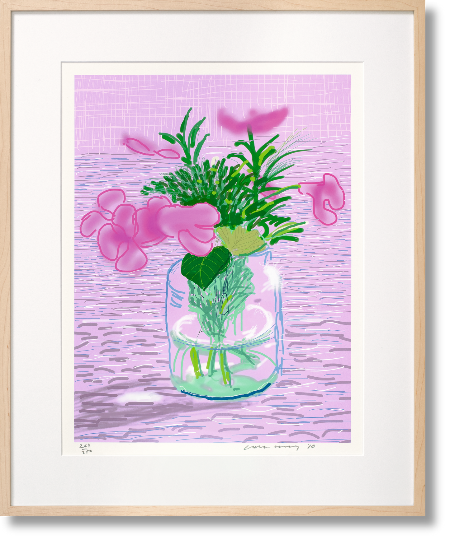 David Hockney. A Bigger Book. Art Edition No. 1–250 ‘Untitled, 329’ (English)