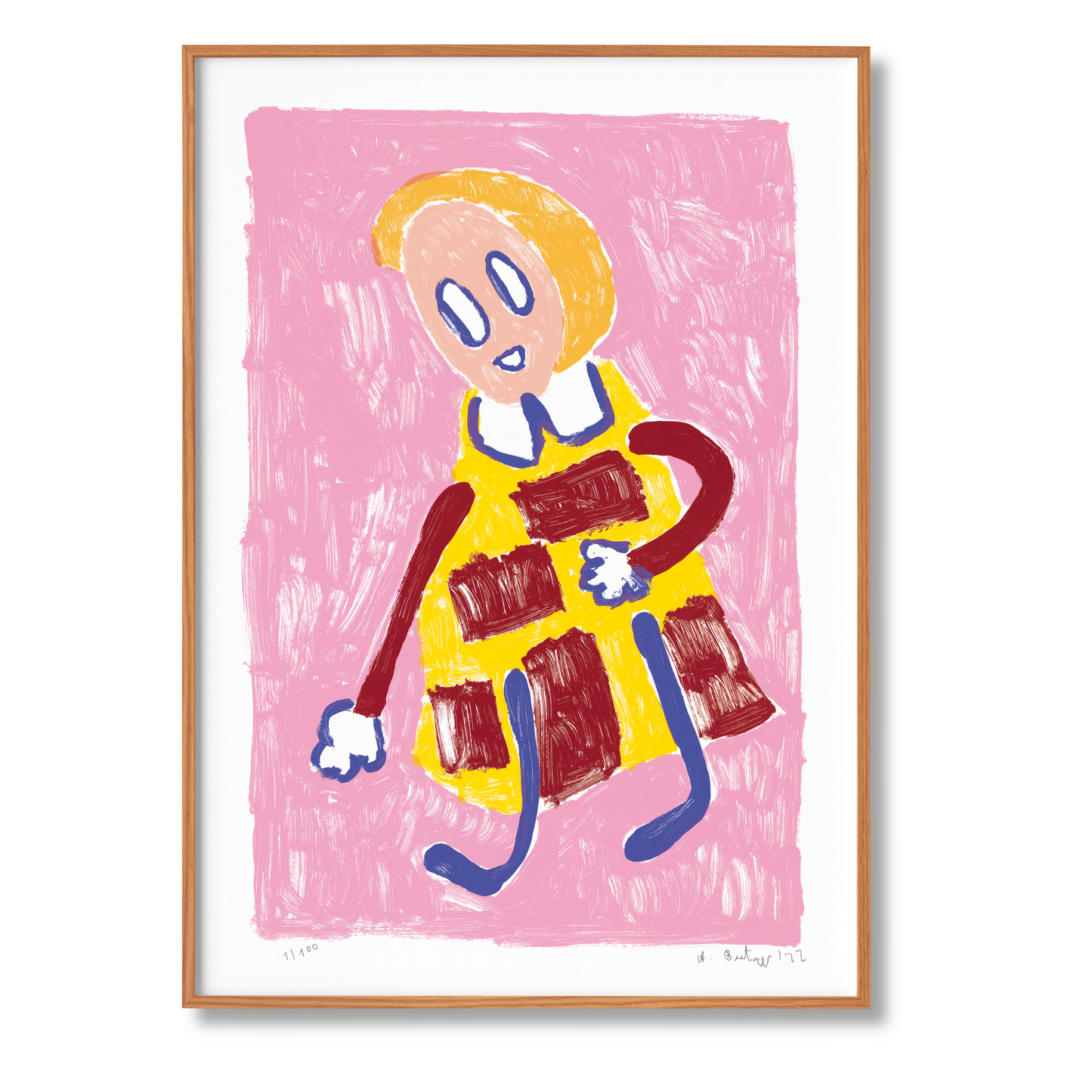 André Butzer. Screen Print ‘Untitled II’, 2022