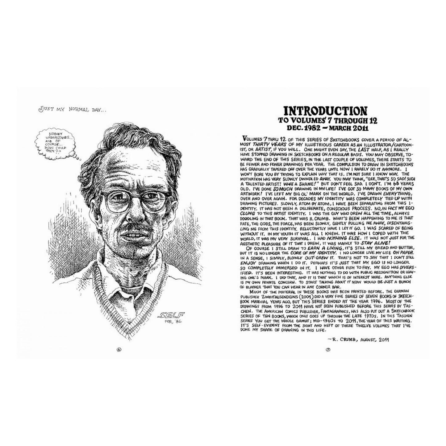 Robert Crumb. Sketchbooks 1982-2011 (English) (AP)