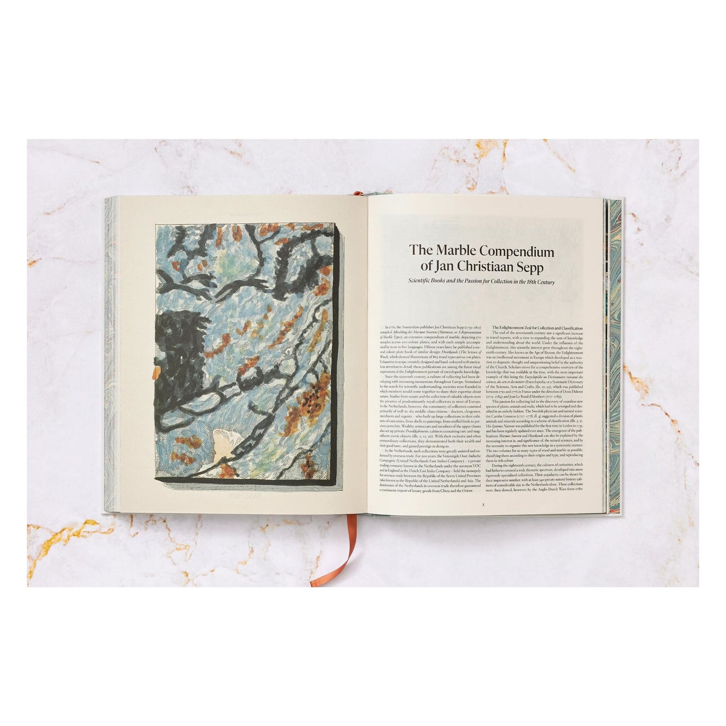 Jan Christiaan Sepp. The Book of Marble (German, French, English)