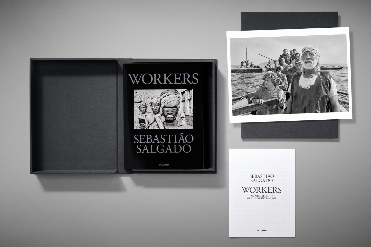 Sebastião Salgado. Workers. Art Edition No. 1–100 ‘Fishermen, Trapani, Italy, 1991’ (English) (AP)