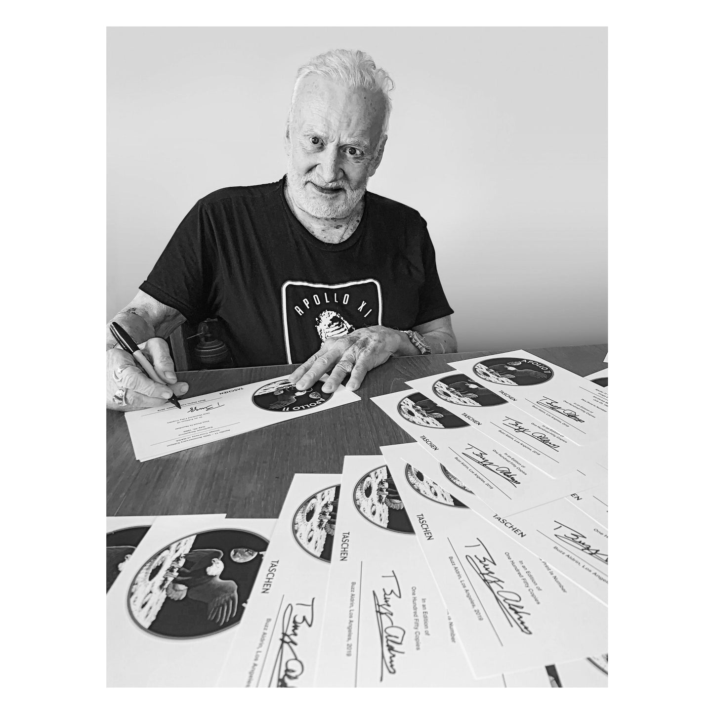 Buzz Aldrin. Apollo 11. ‘Flag on the Moon’ (SA)