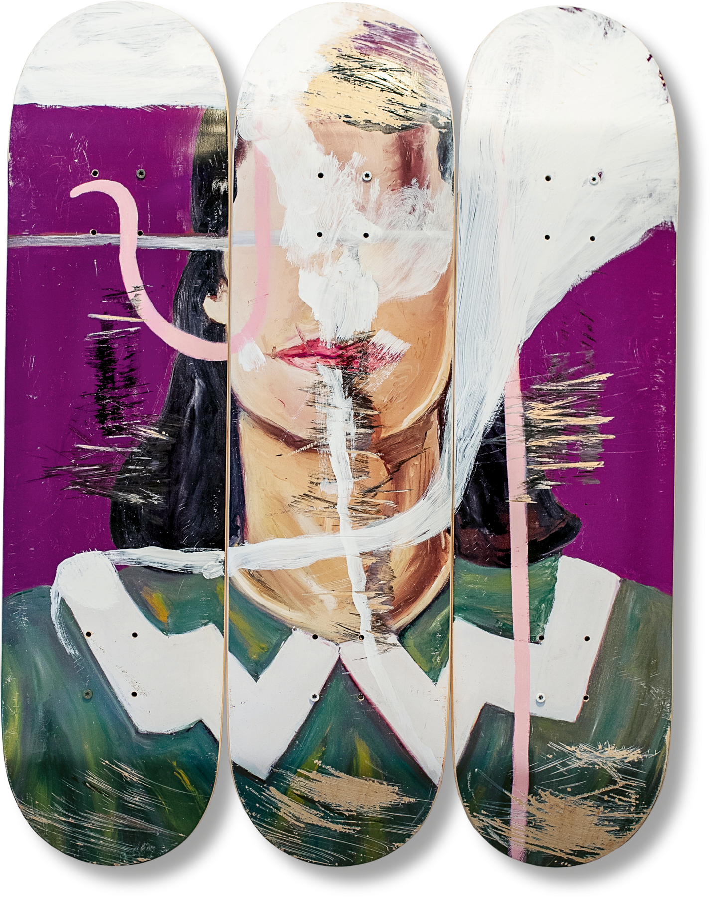 Julian Schnabel. Art Edition No. 1–75 ‘Blind Girl/Deep Cobalt Violet’, 2023 (German, French, English)