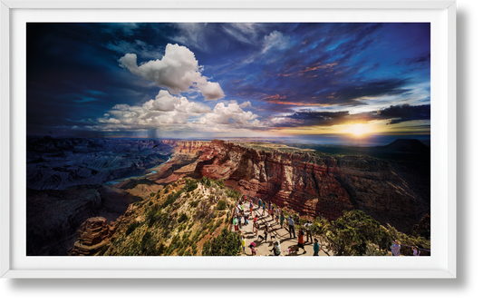 Stephen Wilkes. Day to Night. Art Edition B, 'Grand Canyon, Arizona, 2015' (German, French, English) (AP)