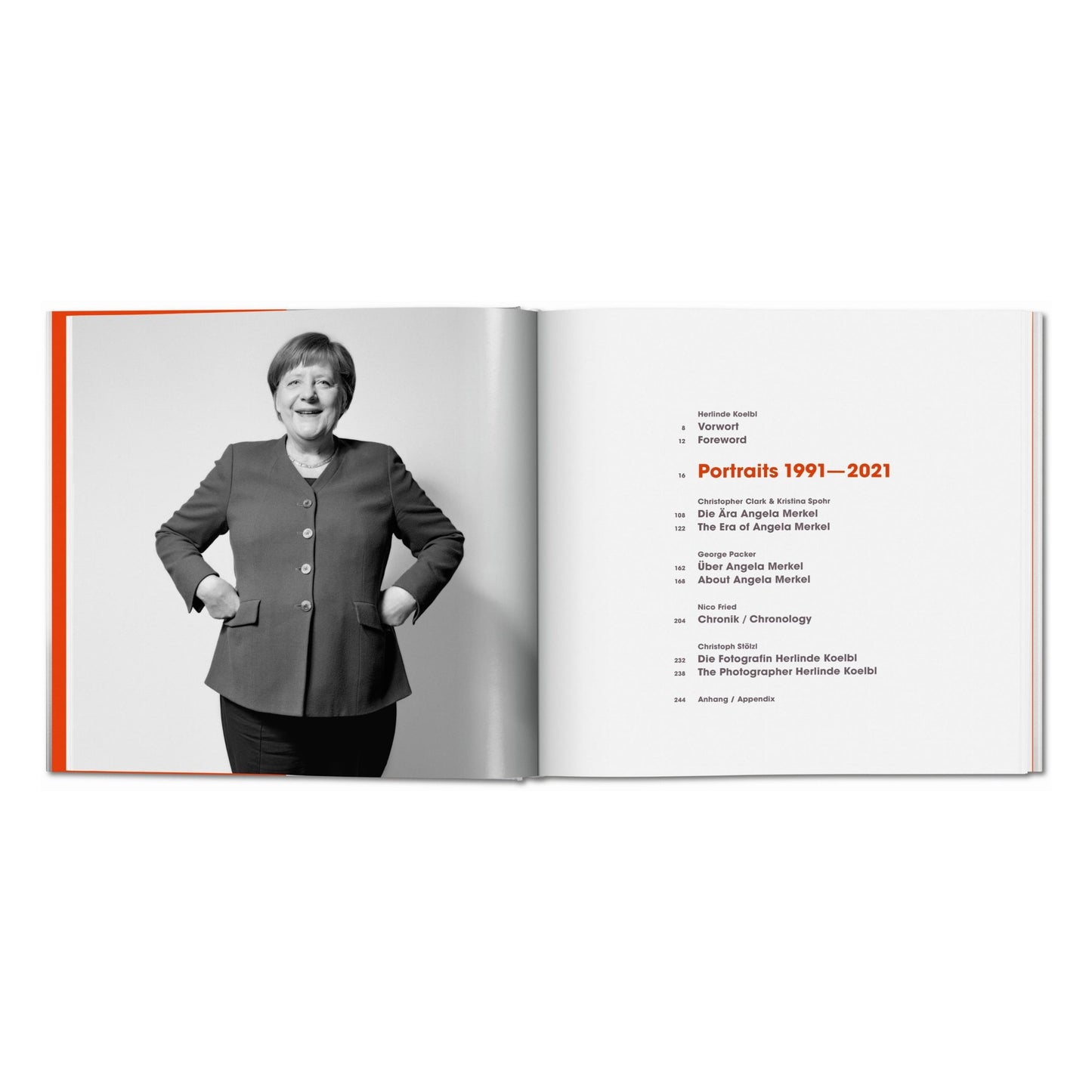 Herlinde Koelbl. Angela Merkel. Portraits 1991–2021 (German, English)