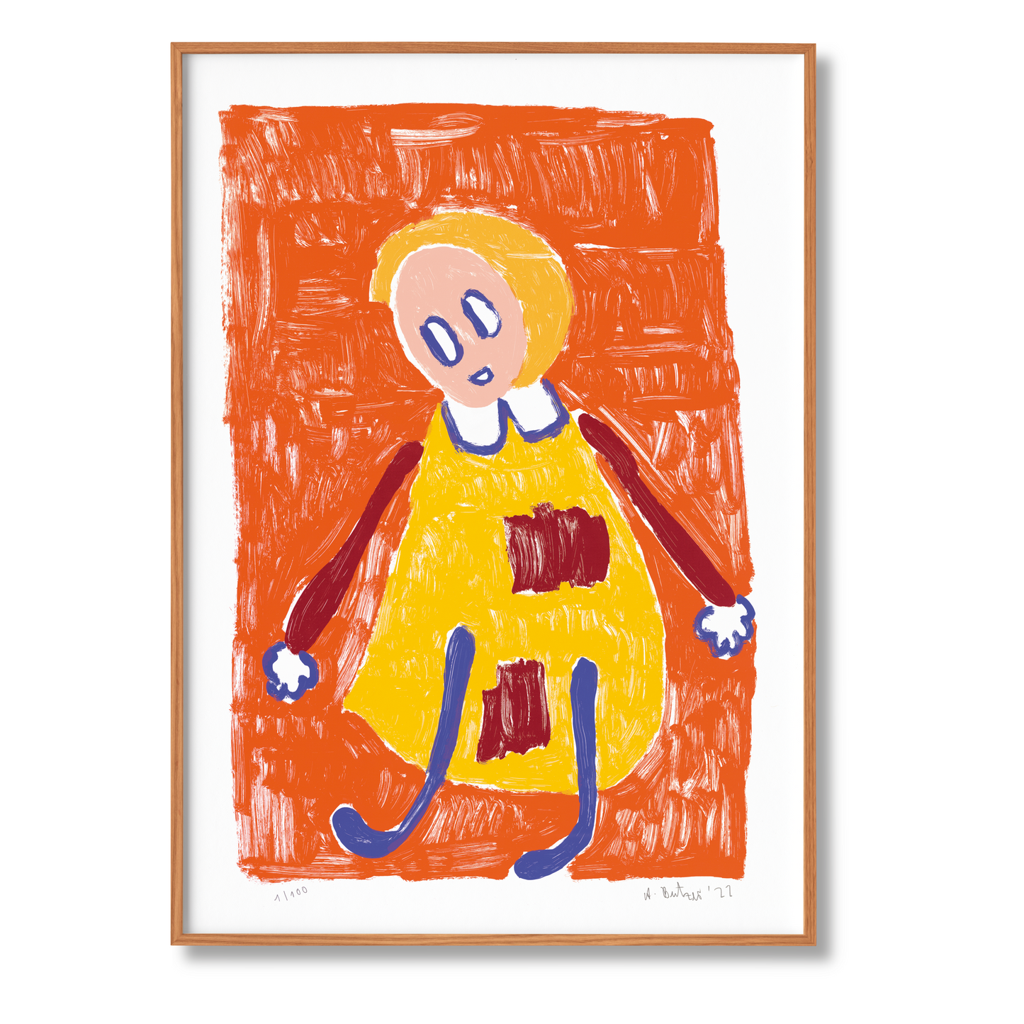 André Butzer. Screen Print ‘Untitled IV’, 2022