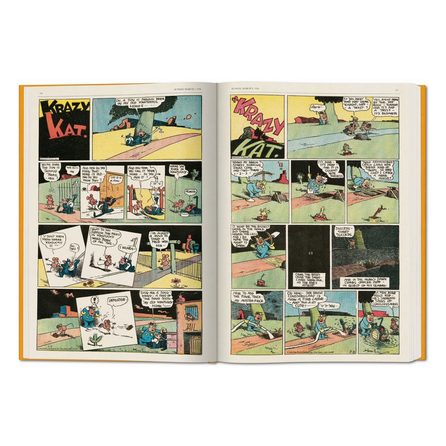 George Herriman “Krazy Kat”. Toutes les planches dominicales en couleurs 1935–1944 (French)